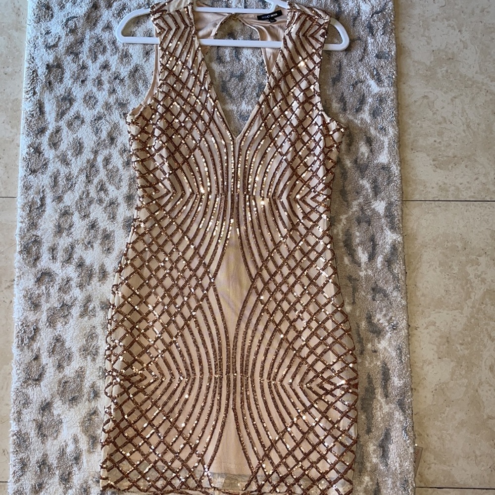 Women’s Rose Gold Dress NWOT